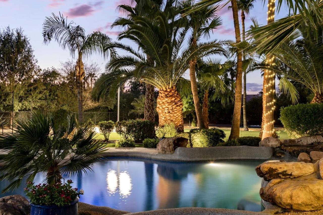 Preston By Avantstay 6br Desert Oasis W Basketball Court Pool Hot Tub Villa Scottsdale